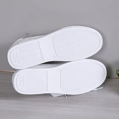 Women's Round Toe Low Board Shoes Flat Casual Sneakers
