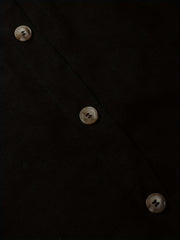 Casual Skirt Women's Plus Solid Button Decor High Rise Maxi Skirt