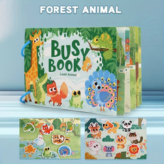 Car Themed Animal Learning Book 3-5 Years