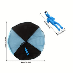 Parachute Toy Set for Outdoor Adventure - 4pcs