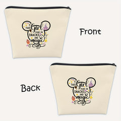 Funny Anime Mouse Themed Cosmetic Bag for Girls Birthday
