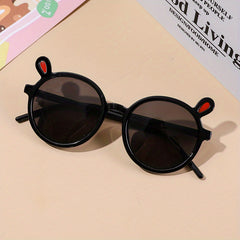 Kids Bear Sunglasses UV Protection Fun Colorful Hinge Joint Sunglasses