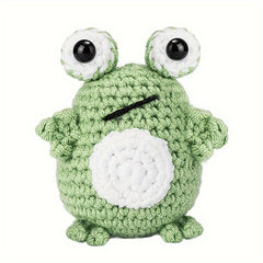 Crochet Material Package Set DIY Crochet Wool Animal English Instructions