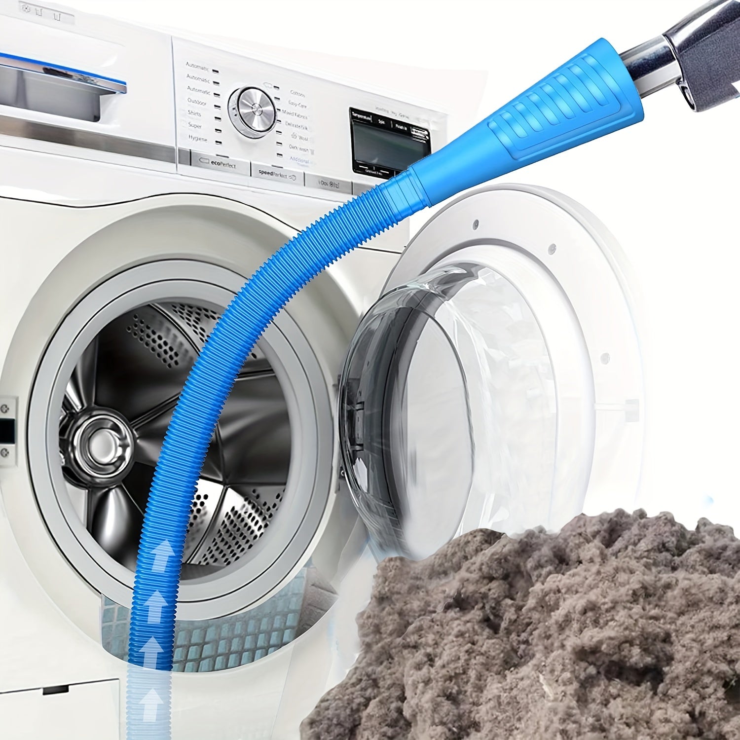 Dryer Vent Vacuum Attachment Lint Remover Kit