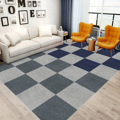 Anti-slip Square Carpet Sticker 30pcs Self-adhesive Floor Tile Stain Resistant