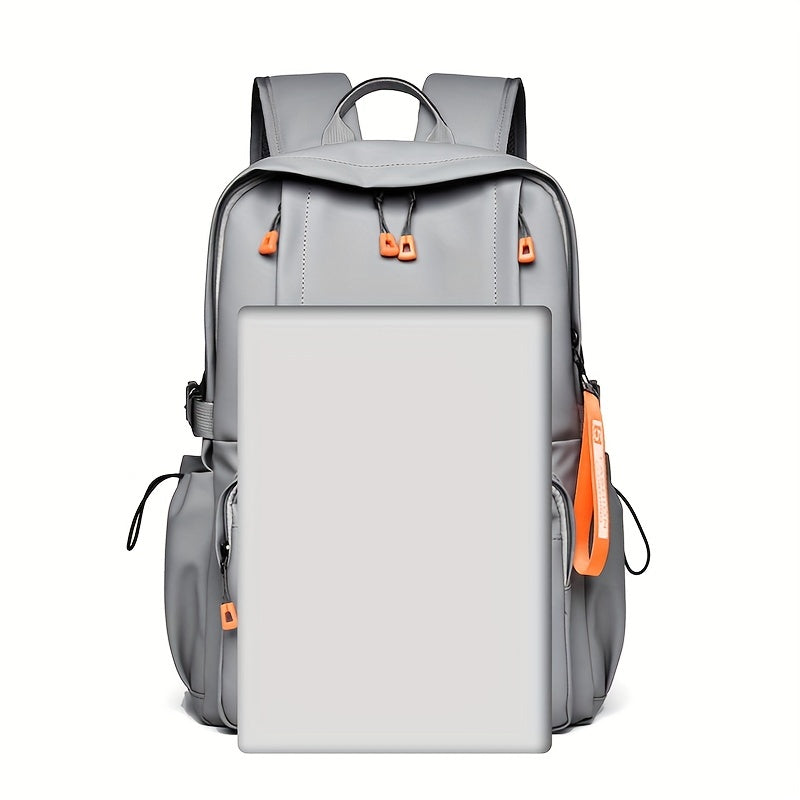 Men's Nylon Travel Backpack With USB Charging Port