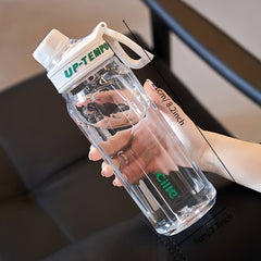 680ml Clear Water Cup with Filter, Leakproof Lightweight Bottle