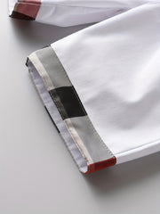 Boys Plaid Trim Shorts Soft Comfortable Breathable Kids Summer Clothes