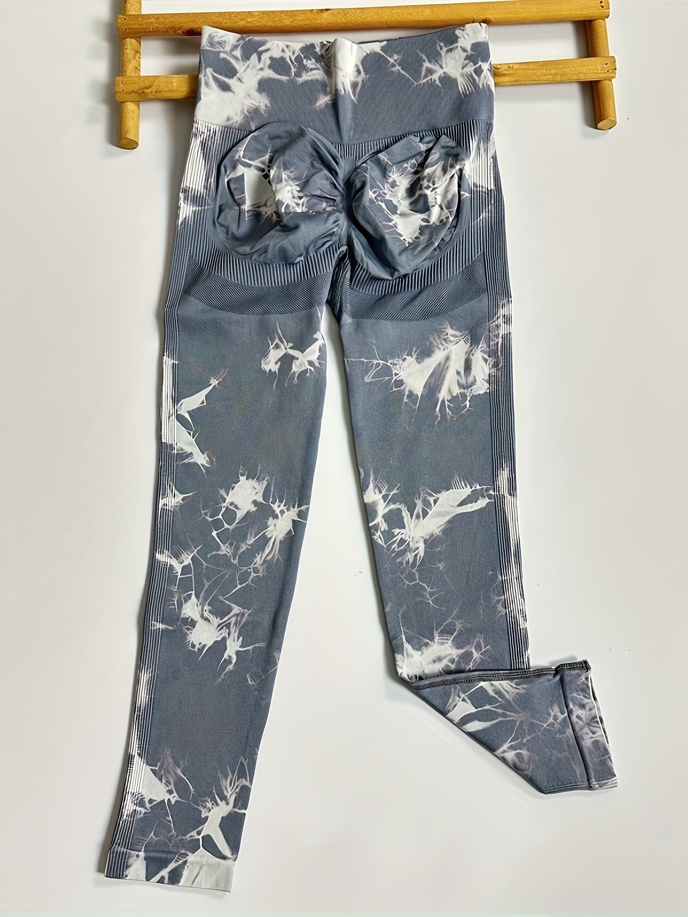Tie Dye Lip Lifting Quick Drying Yoga Pants