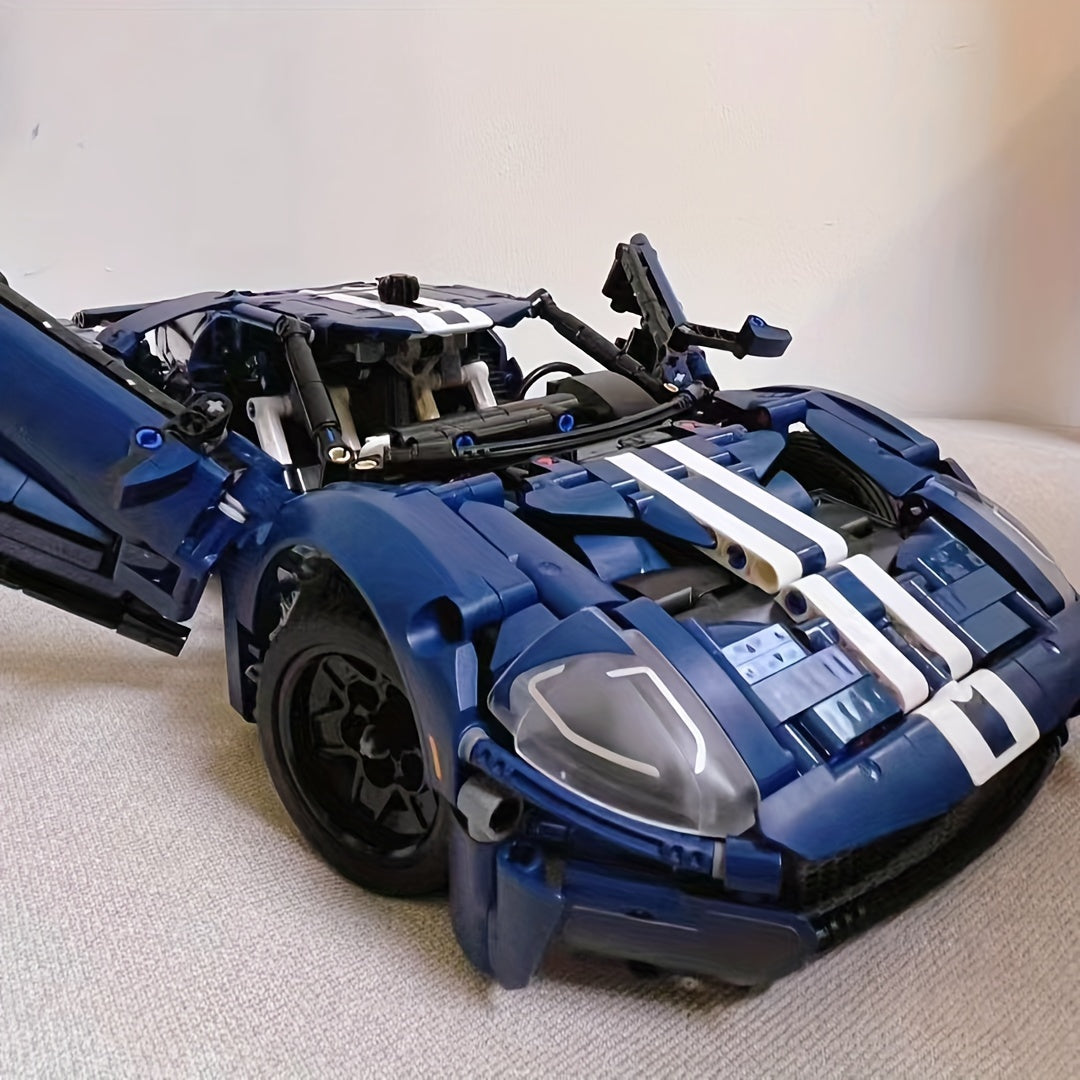 1466pcs Classic Sports Car Building Block Puzzle Assembly Racing Collection Toy