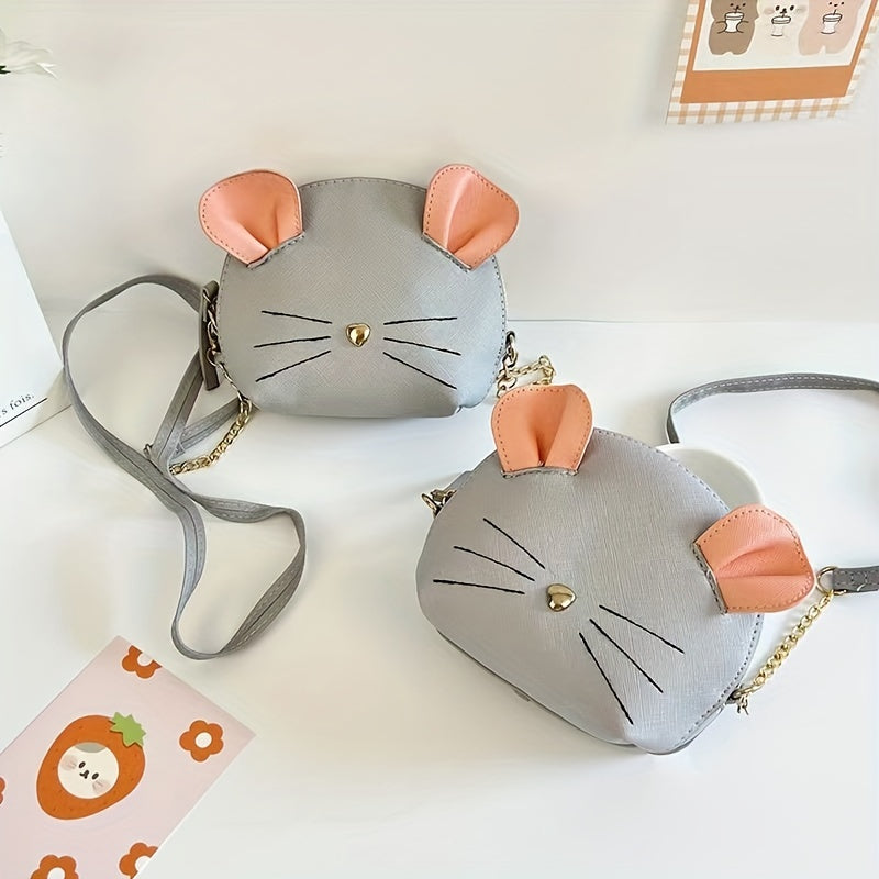 Kids' Cartoon Mouse Shoulder Bag Coin Purse