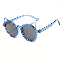 Cat Ear Sunglasses Round Candy Party Decorative Glasses Women Girls Kids