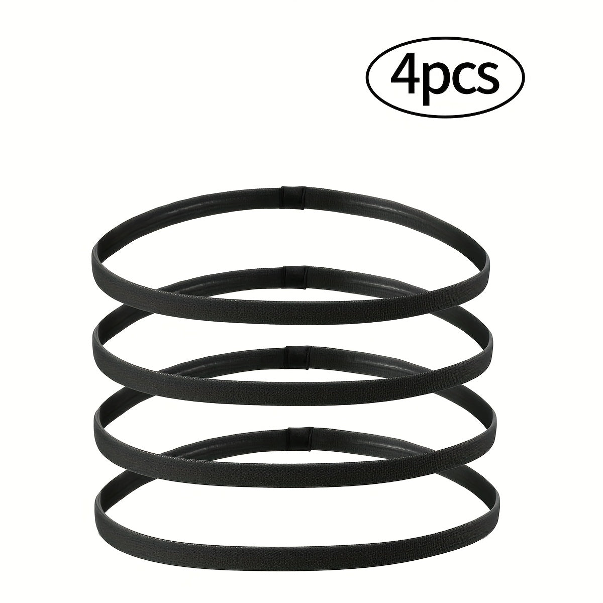 Non Slip Sweat Wicking Sports Headbands for Gym Running Yoga Training