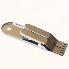 Stainless Steel Fishing Earthworm Bait Clip Outdoor Fishing Supplies