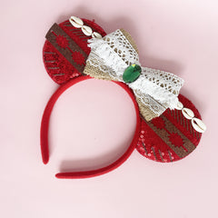 Girl's Big Ears Head Hoop Amusement Park Cosplay Props