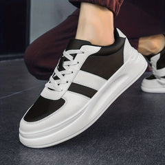 Men's Lace-up Platform Sneakers Chunky Skate Shoes