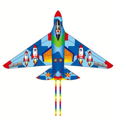 Large Airplane Kite 100m Line Beach Park Yard Creative Kite Outdoor