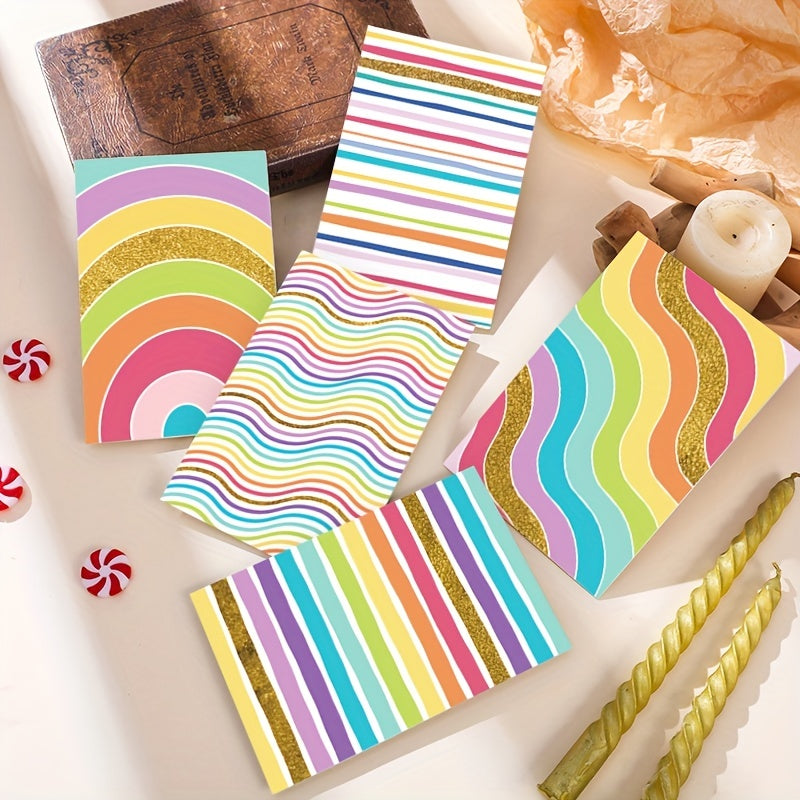6 Birthday Greeting Card Set with Envelopes