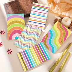6 Birthday Greeting Card Set with Envelopes