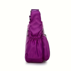 Stylish Waterproof Nylon Crossbody Bag for Middle Aged Women