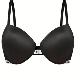 Plus Size Sexy Bra Front Closure Molded Cup Underwire Bra
