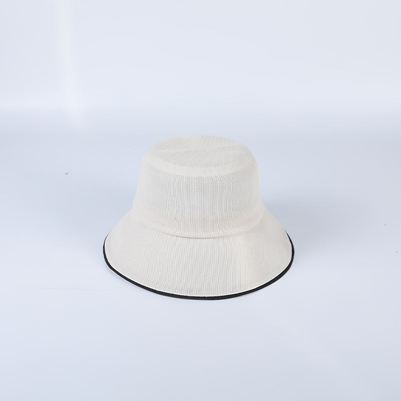 French Lightweight Beach Travel Sun Hats Women Outdoor Fisherman Cap