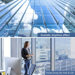 One Way Mirror Window Film Privacy UV Block Tint