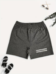 Boys Stripe Print Quick Drying Shorts for Summer