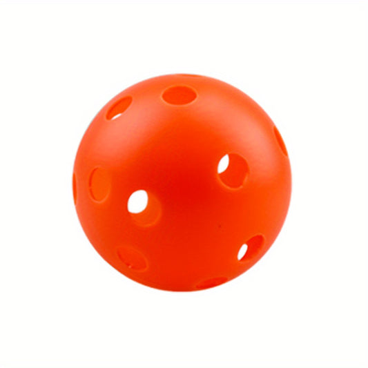 High Elastic Outdoor Pickleball Ball 26 Holes Colorful Soft Performance Comfort