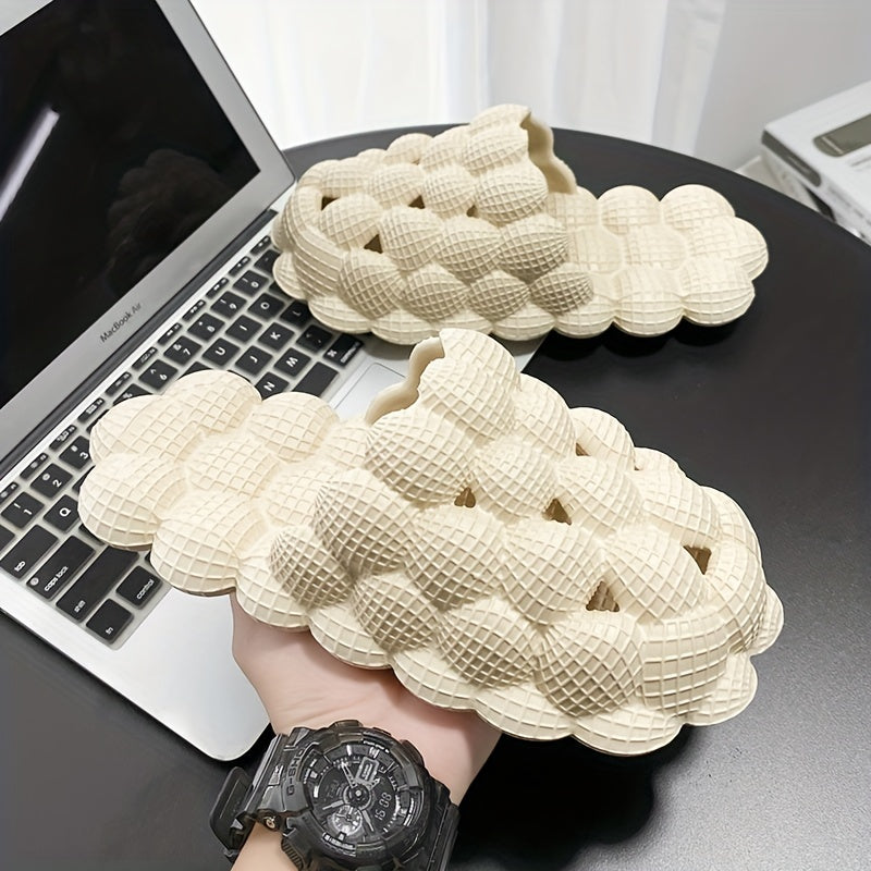 Women's Thick Bottom Bubble Slippers Soft Comfortable Non slip Slippers