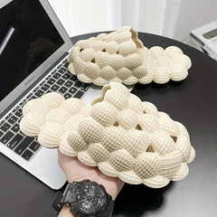 Women's Thick Bottom Bubble Slippers Soft Comfortable Non slip Slippers