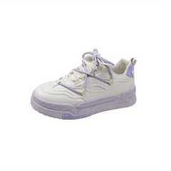 Women's Platform Skate Shoes Low Top Sneakers Comfortable Outdoor Shoes