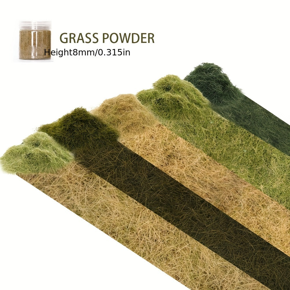 8mm Grass Scene Model for Train Landscape Layout - La Ferme