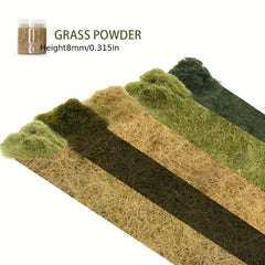 8mm Grass Scene Model for Train Landscape Layout - La Ferme