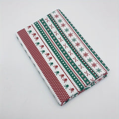 Large Christmas Cotton Cloth DIY Fabric for Patchwork