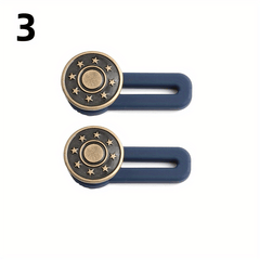 2pcs Button Waist Extender Pants Waist Extender