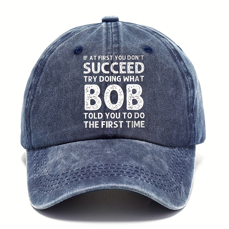 Adjustable Cowboy Baseball Cap for Stylish Summer Look