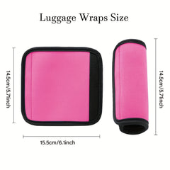 Comfortable Luggage Handle Cover Portable Reusable Luggage Cover
