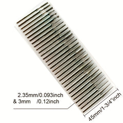 30pcs Artifical Diamond Burrs Set Rotary File Burs Kit for Rotary Grinder Tools