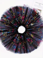 Girls Sequin Mesh Tutu Skirt for Partywear