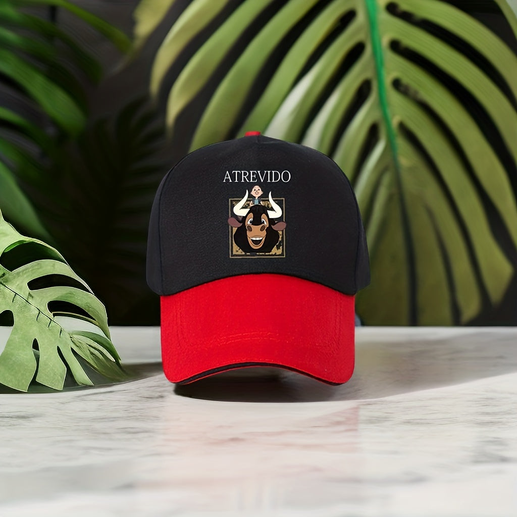 Spanish Running Of The Bulls Baseball Cap Sports Visor