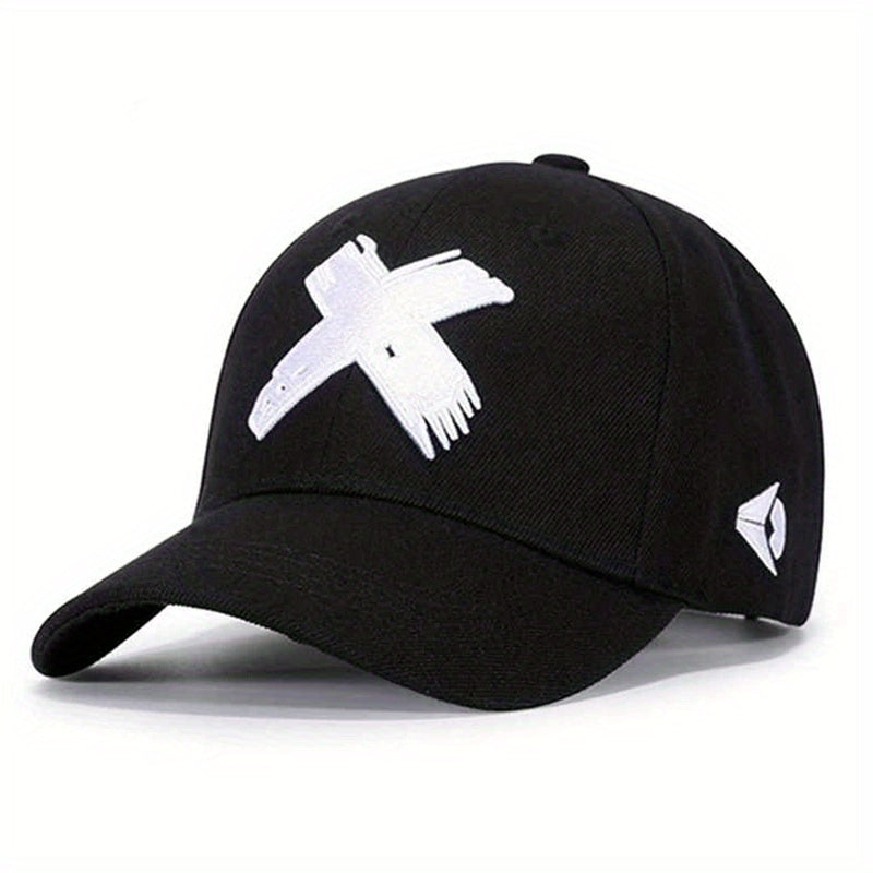 Men's Curved X Baseball Cap Spring Autumn Summer Style Hat