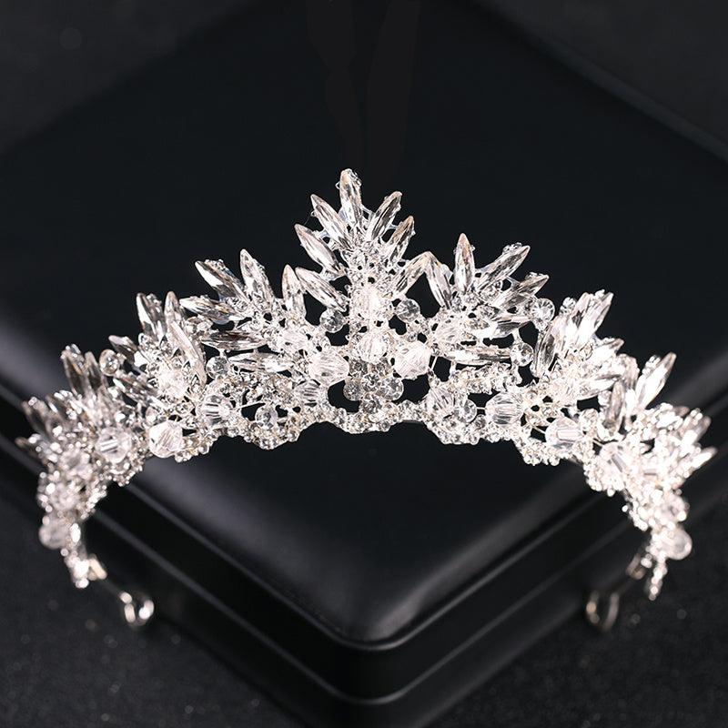 Vintage Crystal Bridal Tiara Wedding Women Hair Jewelry