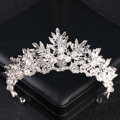 Vintage Crystal Bridal Tiara Wedding Women Hair Jewelry