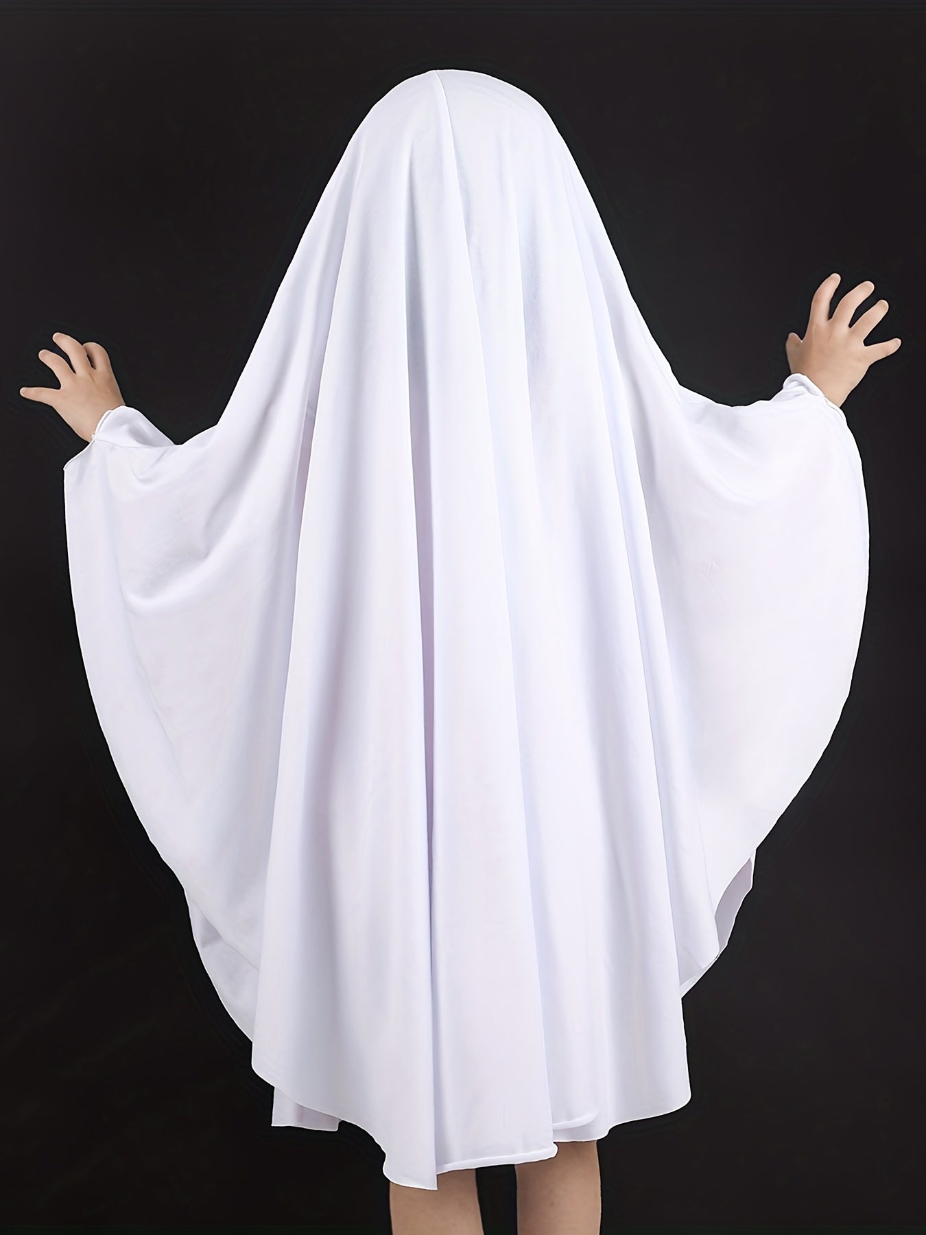 Toddler Halloween Costume Ghost Cosplay Cloak for Kids Party Clothes