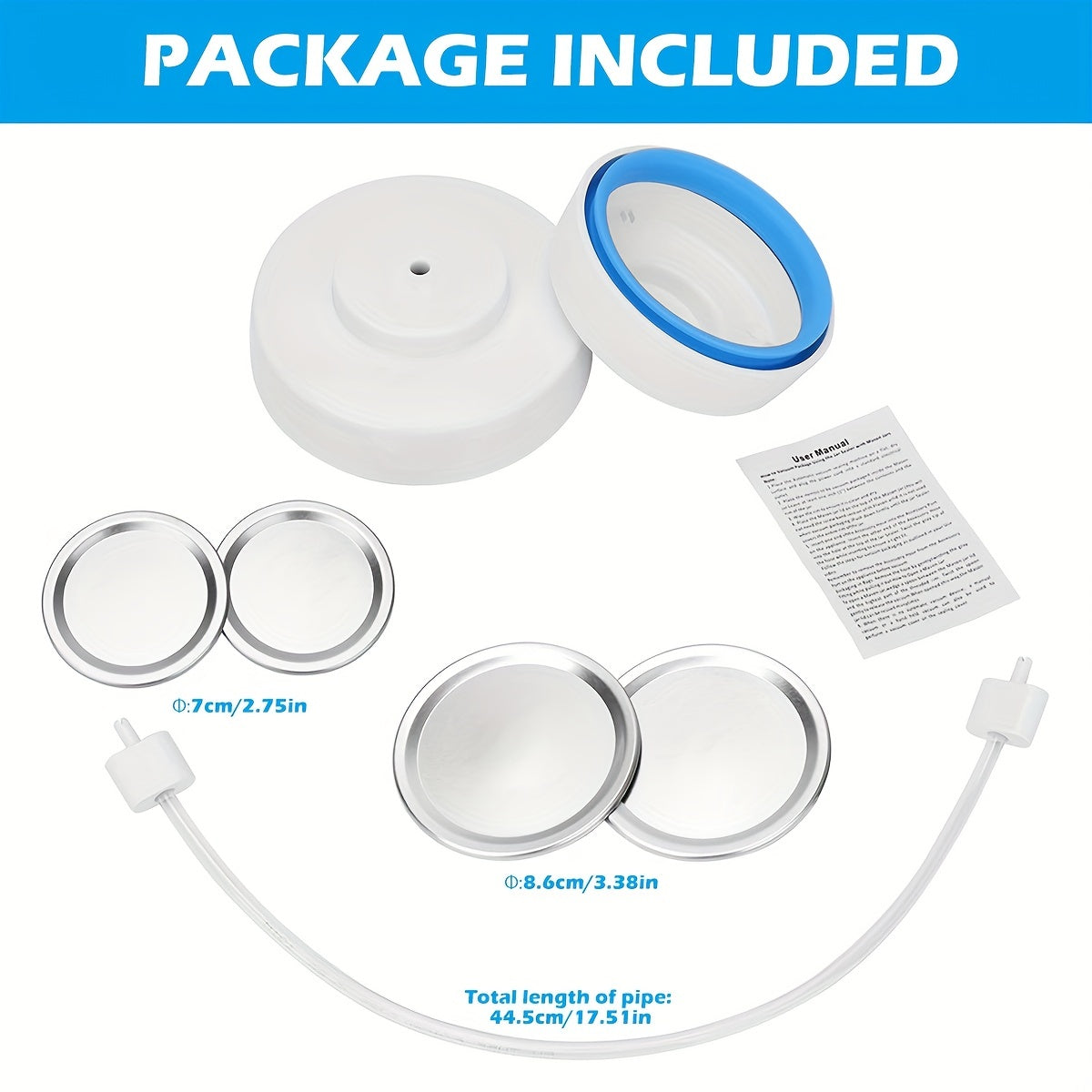 Mason Jar Vacuum Sealer Kit Portable Machine