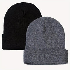 Beanie Hat Unisex Knitted Winter Soft Ski Hat