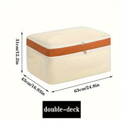 Large Storage Bag for Clothes and Quilts, Foldable Moisture Proof Tote Bags