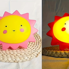 Lovely Sun Lamp Creative Night Lamp Room Decoration Table Lamp Bedside Lamp