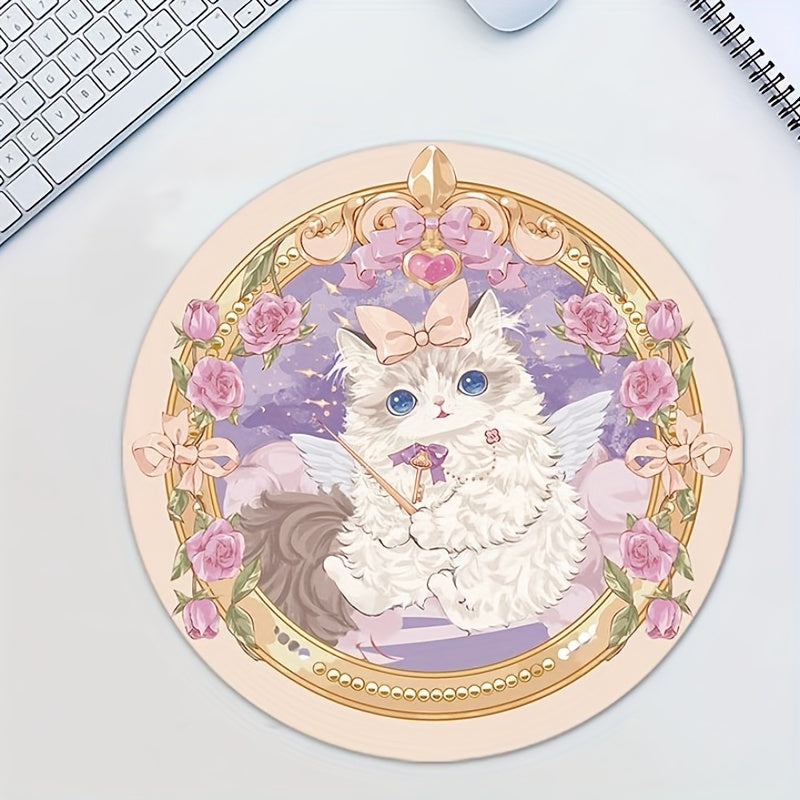 Cartoon Mouse Pad Non-slip Desk Mat Comfortable Keyboard Mat